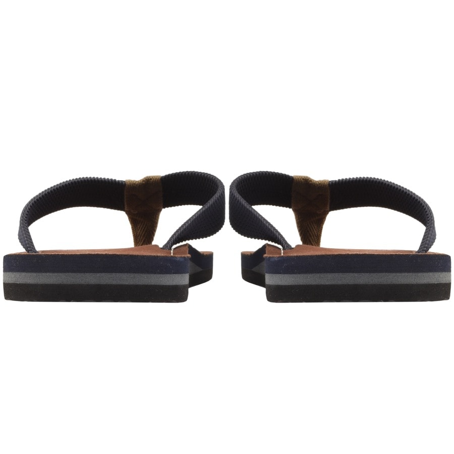 Alternative Image for ProductBarbour Toeman Flip Flops Navy3